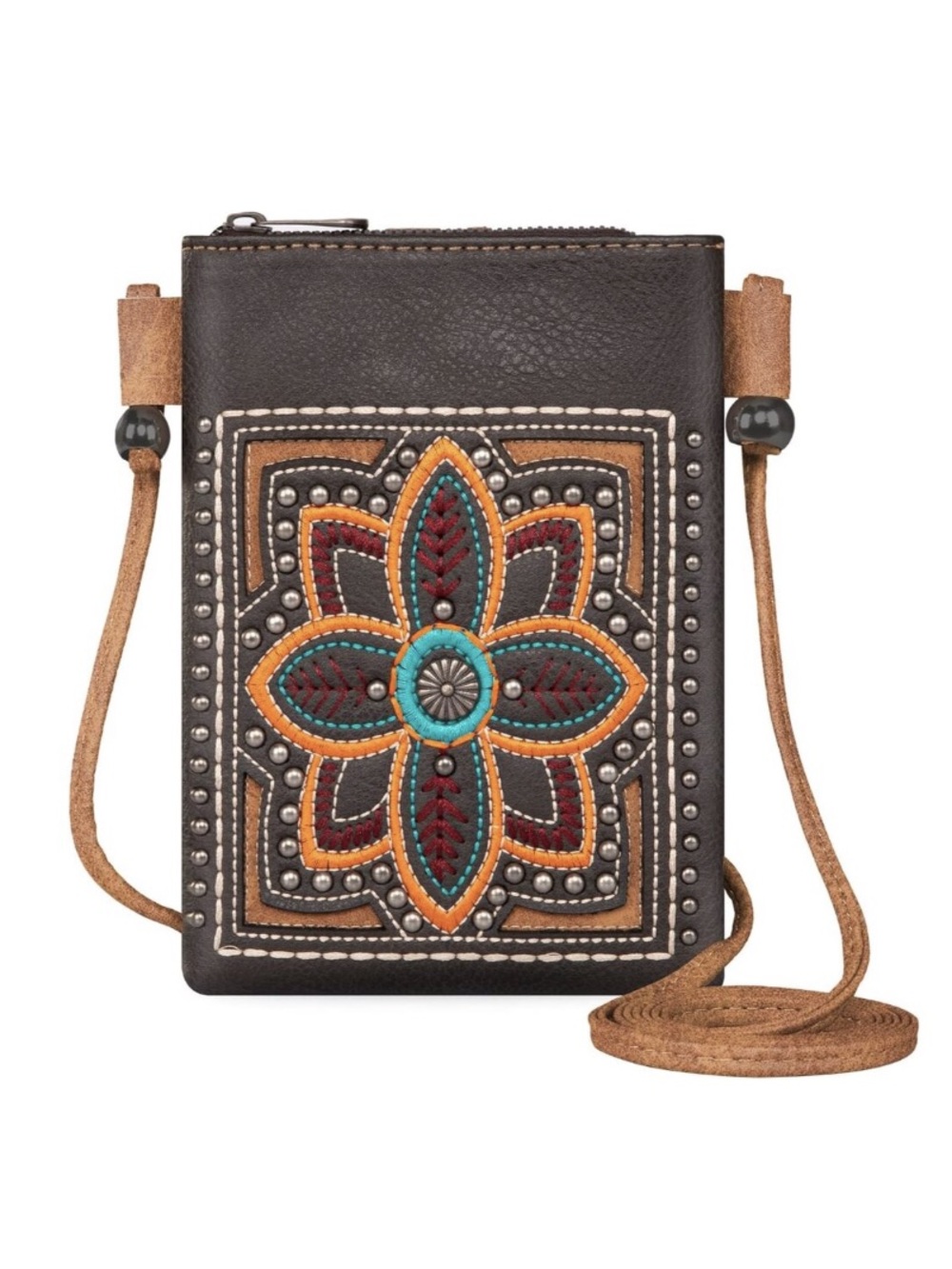 Leather Crossbody Bags for Women Western Cell Phone
Purse